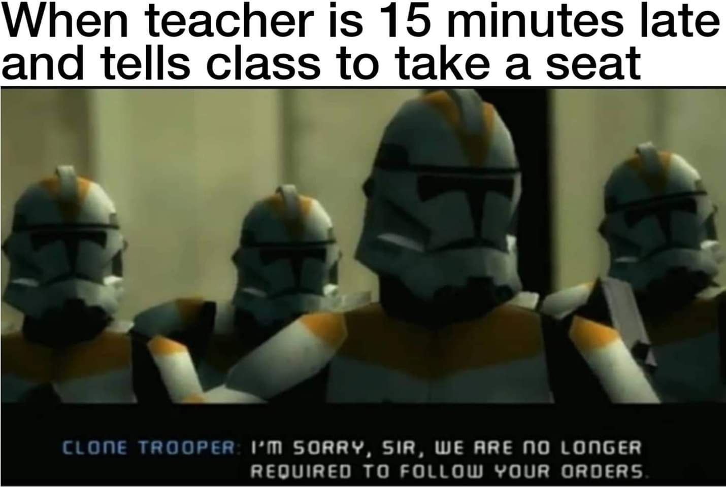 Just go home, try again next period