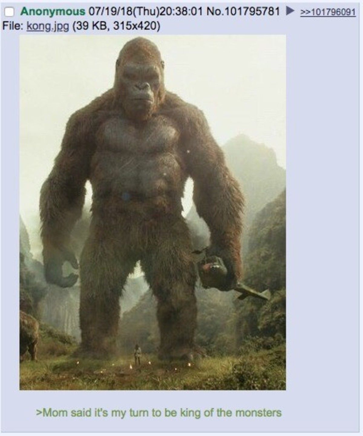 What is a god to a king?