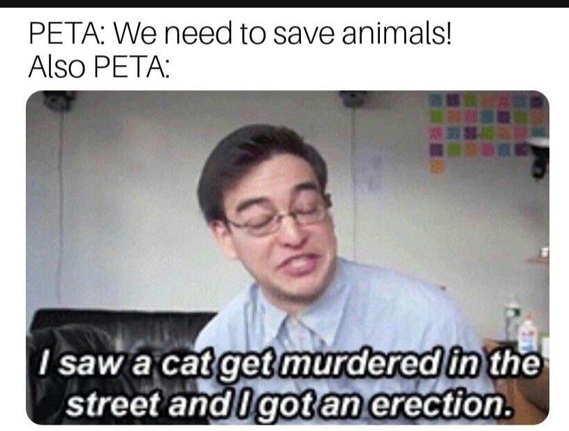 PETA is a fuᴄking joke