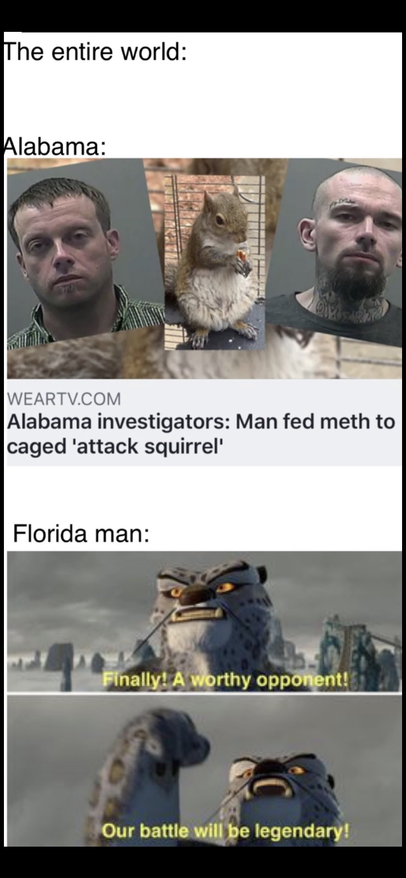 Waitin for Louisiana to raise the bar.