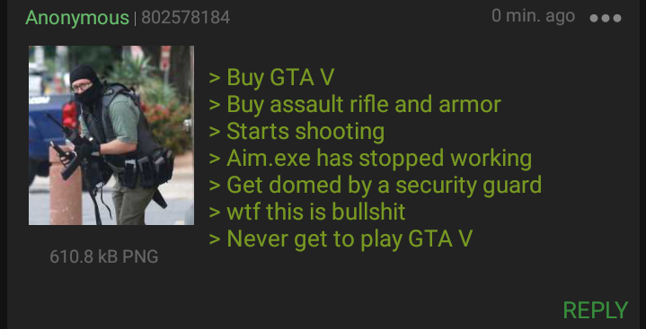Anon buys GTA V