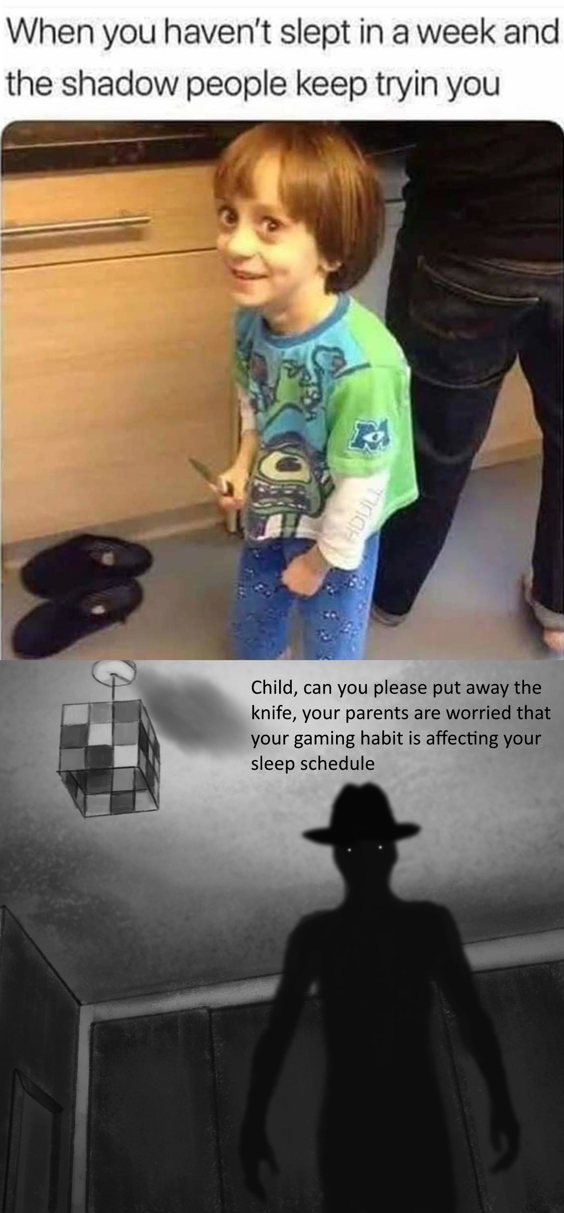 Stupid shadow people