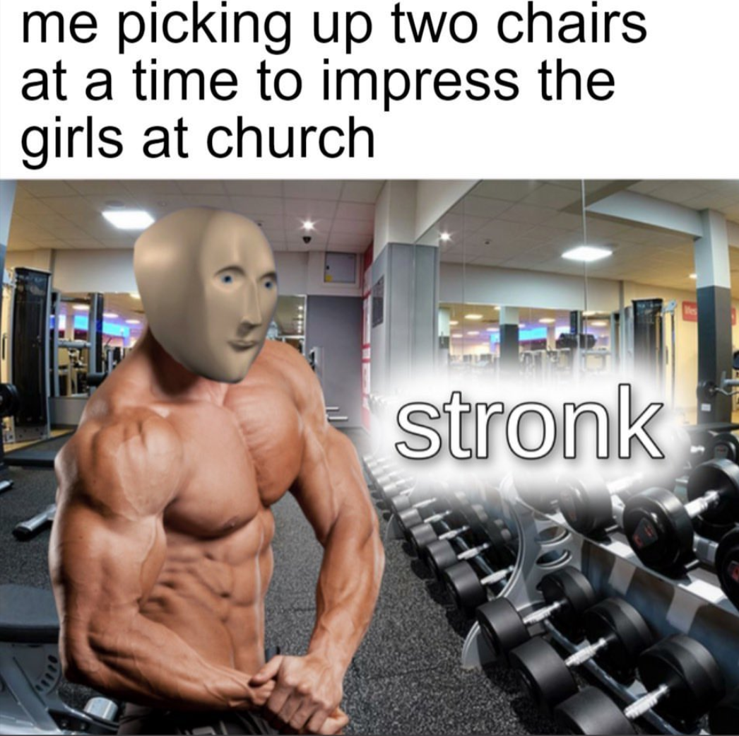 I only go to church to try to get laid