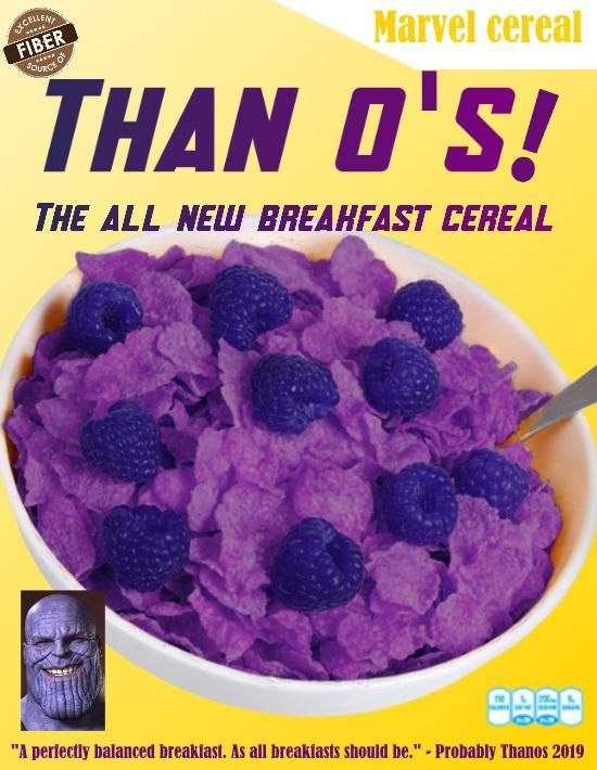 the cereal we need