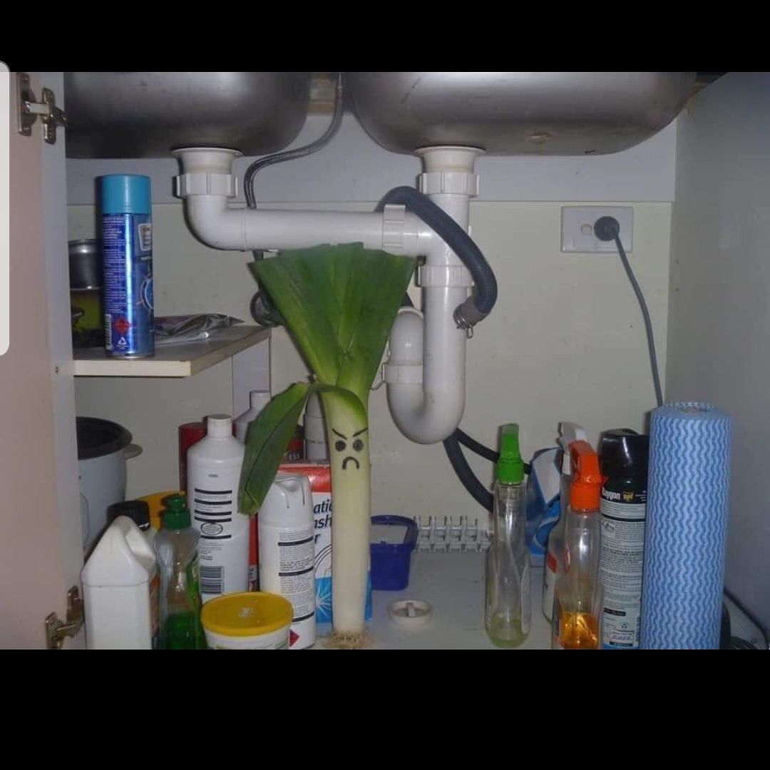There's a serious leek under my sink...