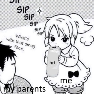 they'll never know what hit them (surprise daughter)