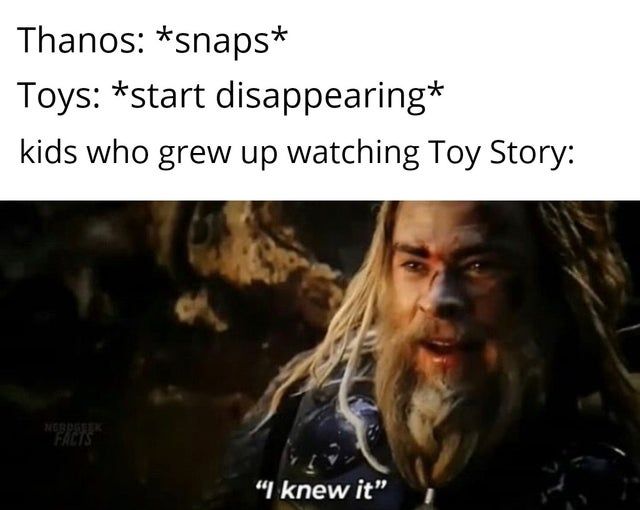 we knew all along