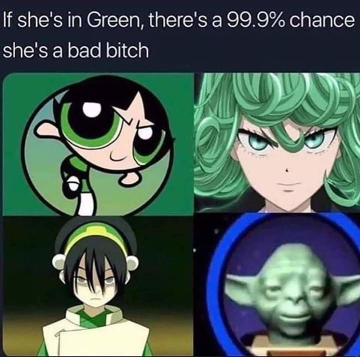 Go green
