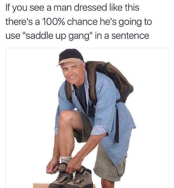 Saddle up
