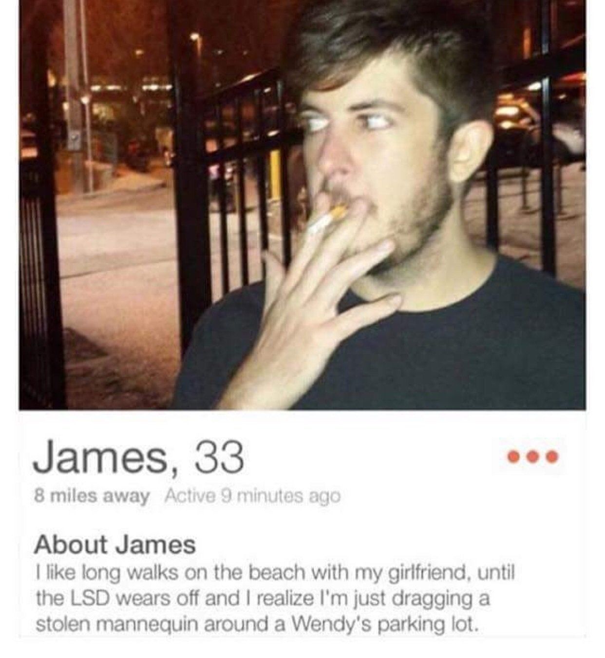 Yeah, I'd probably super like this guy