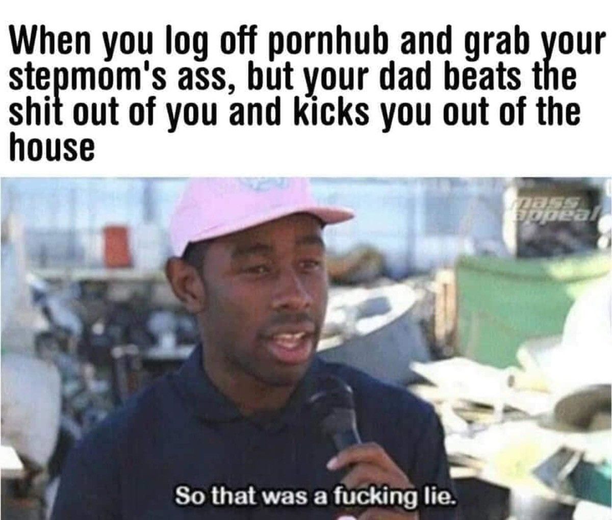 grab father ass next time
