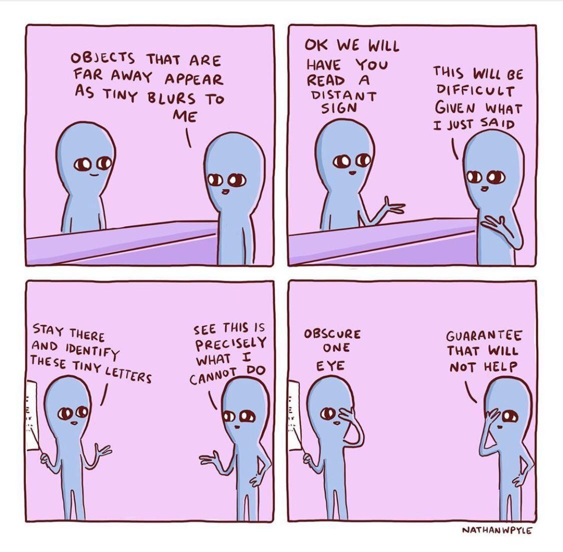 Strange Planet by Nathan W Pyle is my favorite comic.