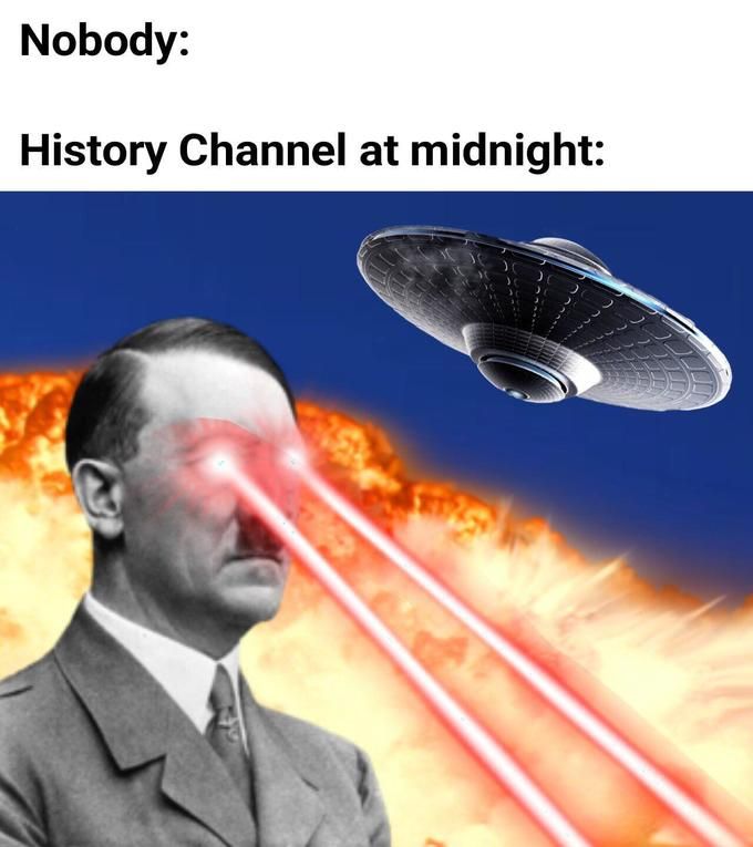Their internal clocks reset at midnight and they switch to SyFy original movies