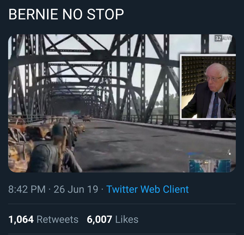 BERNIE!!!!!!!!!!!!!!
