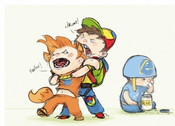 If internet browsers were children