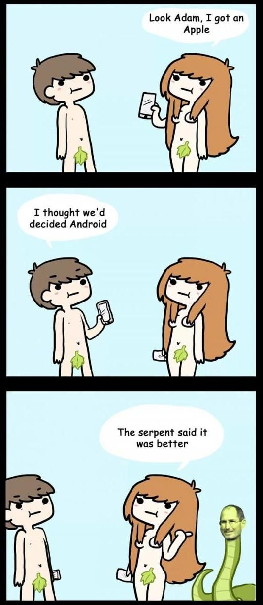 Adam & Eve Discuss...
