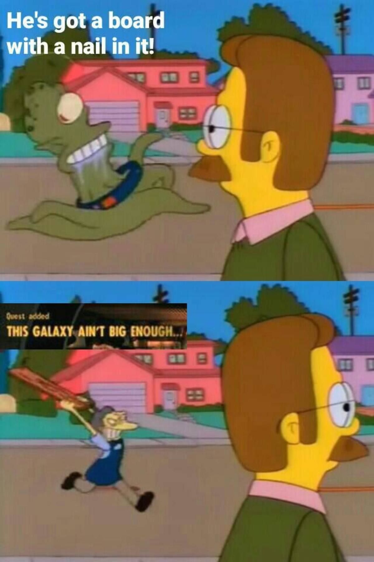 Remember, no aliens.