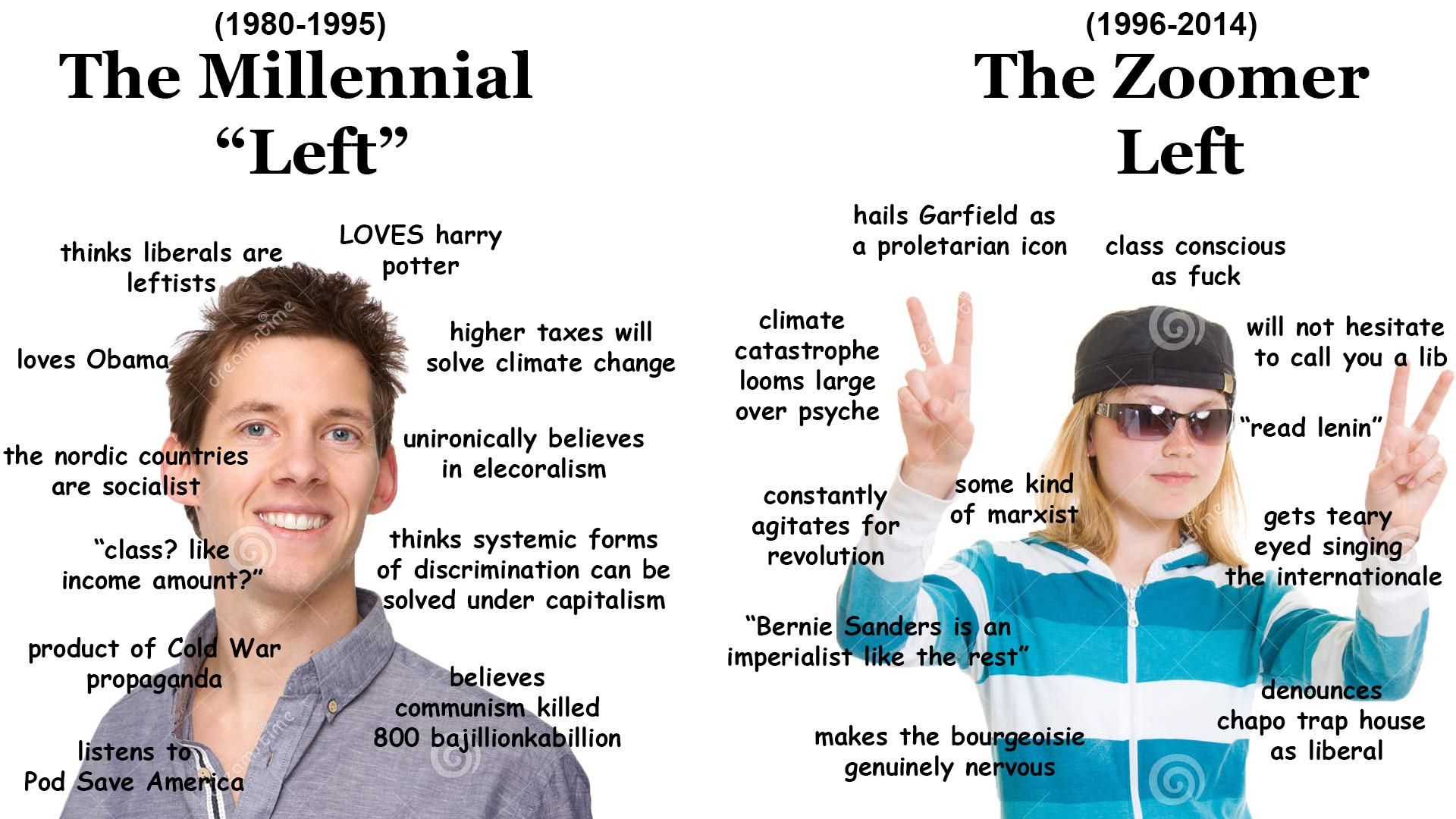 Leftist unity is impossible with these millenials