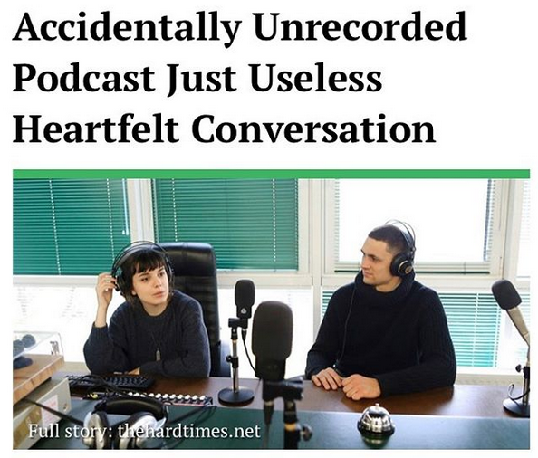 Y'all wanna start a podcast?