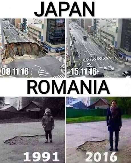 Things don't change that that fast in Romania