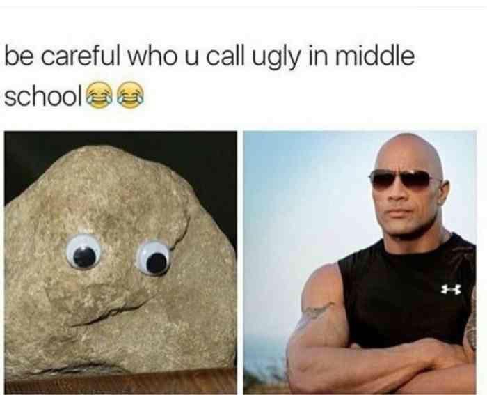 It's not just a boulder. It's a rock!