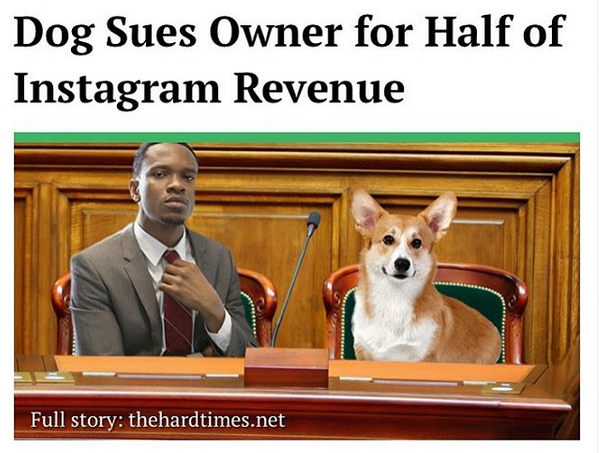 Sue him to hell