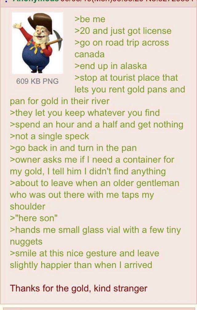 I love gold