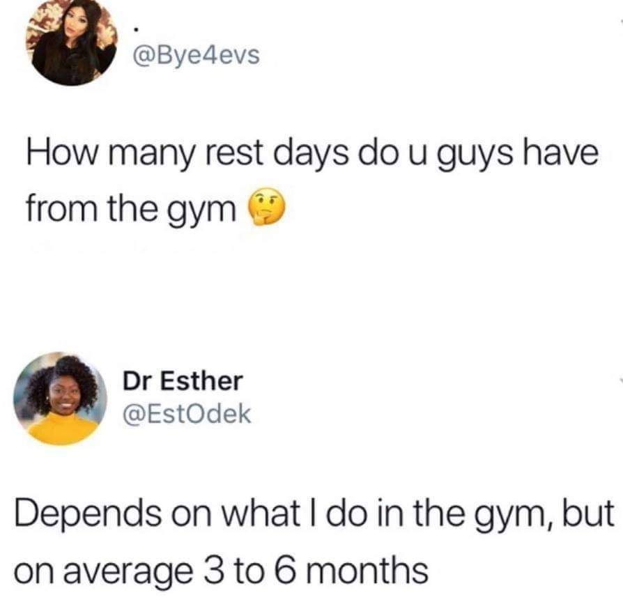 How many rest days?