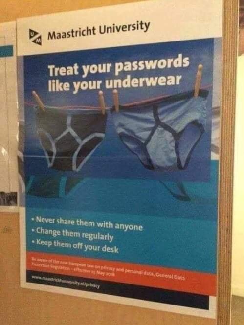 Never share your password :D