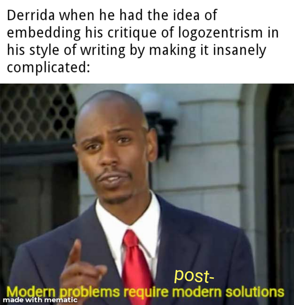 It's one of those neo marxists