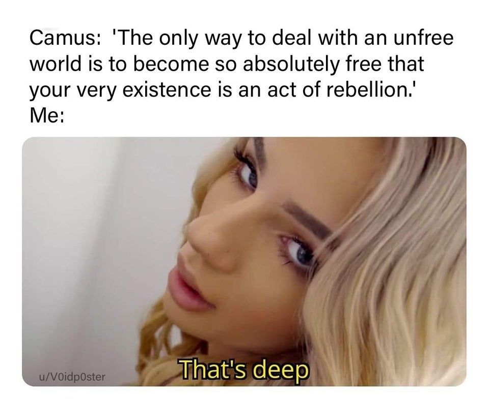Deep af.