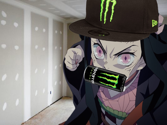When there's a demon hiding in the drywall