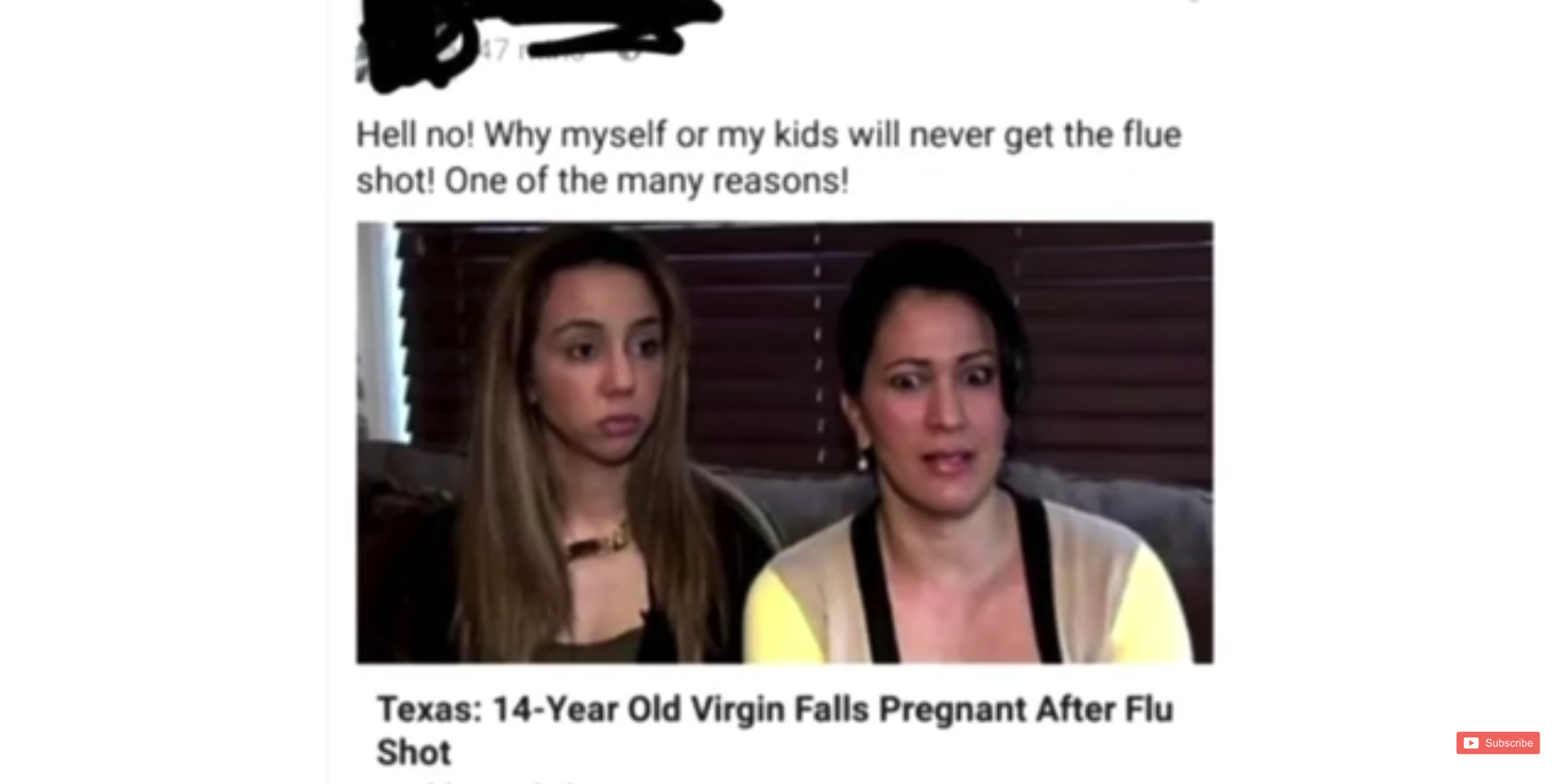 ThIS iS WhY My ChILd iS nOt geTiNg a VacCiNe