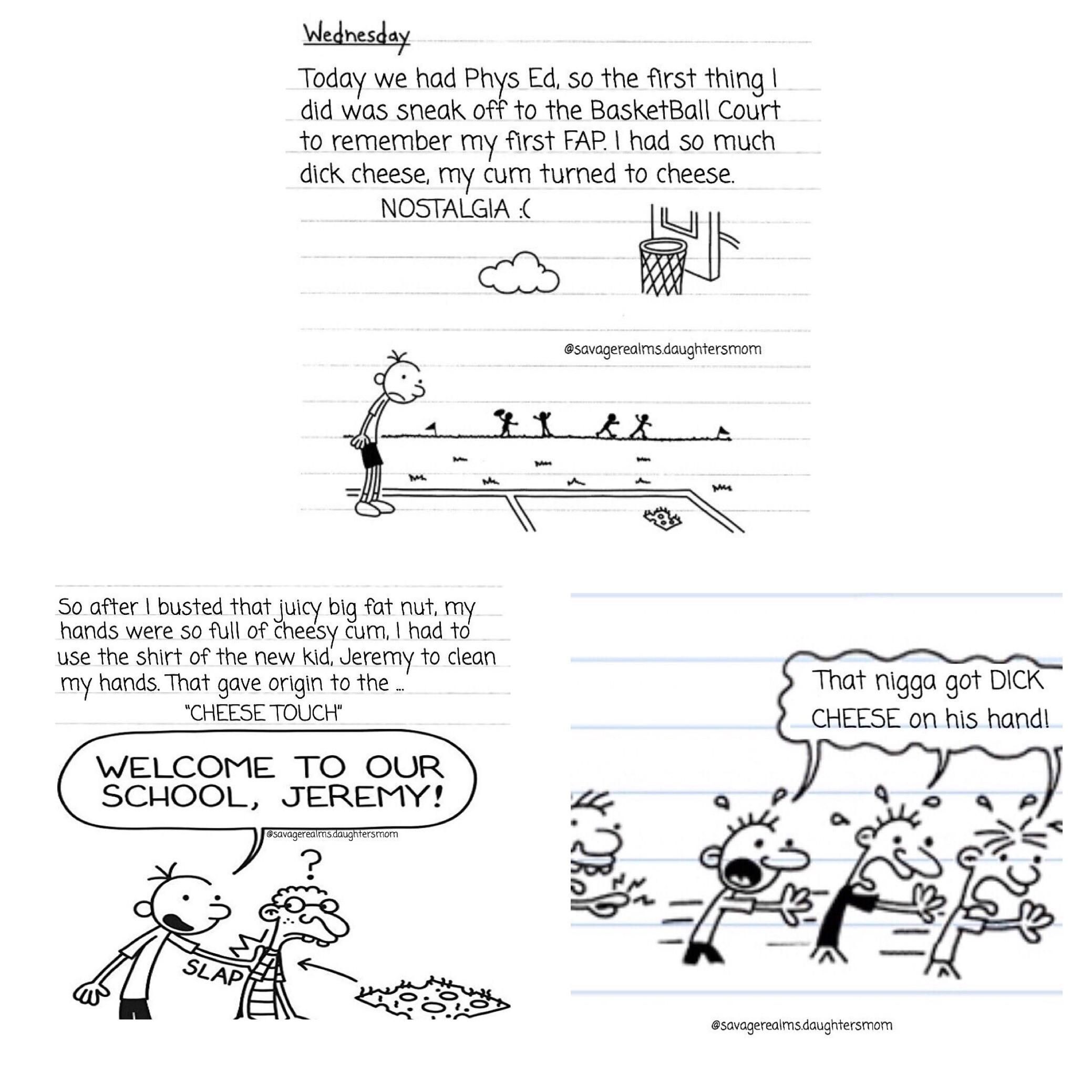 classic wimpy kid moment