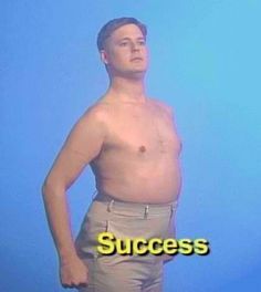 When you sucessfully manage to go number #2 without creating THE BIG SPLASH