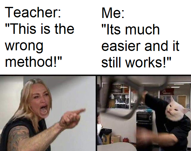 why are meth teachers like that?