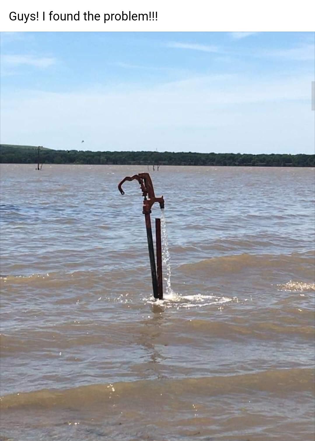 My cousins FB post after Monday's flash flood in Nebraska