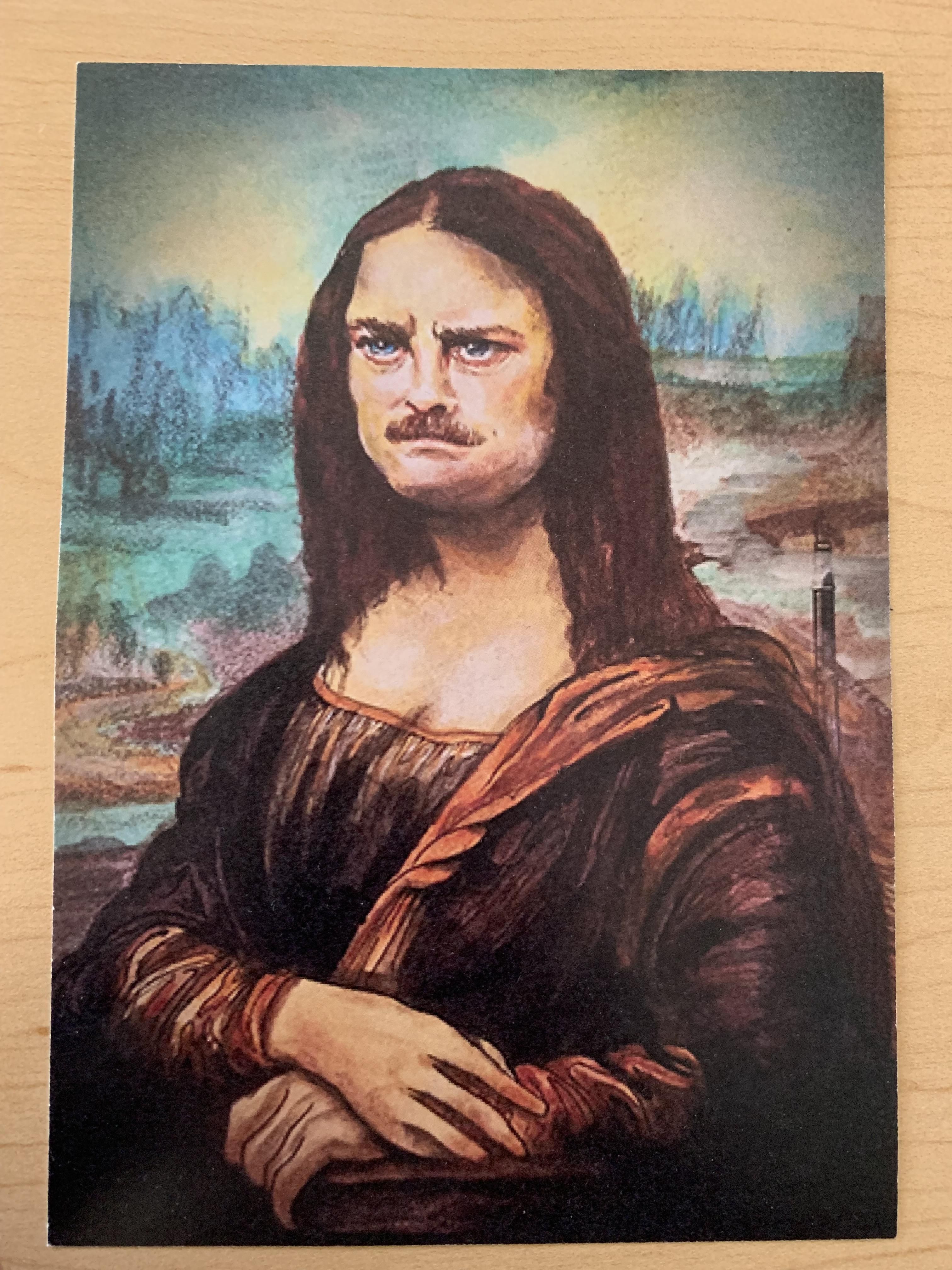 My co-worker painted this for me as a parting gift. I'm forever changed.