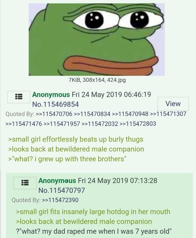 anon talks about strong girls
