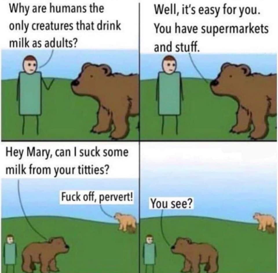 I like milk