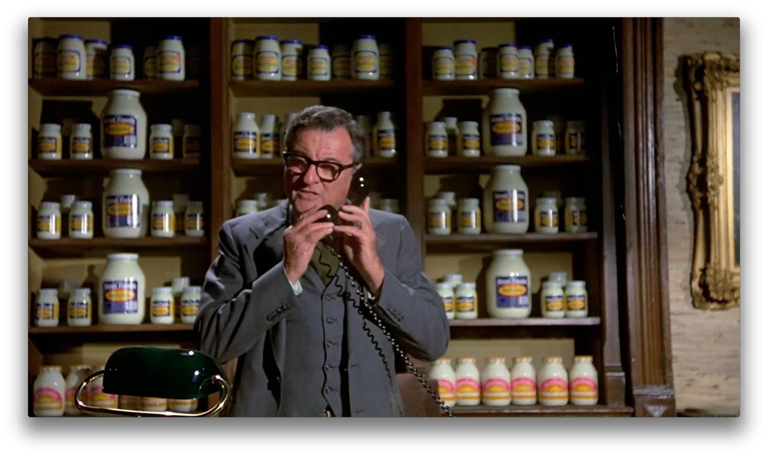 Must have seen Airplane! 100 times and never noticed the background at the Mayo Clinic.