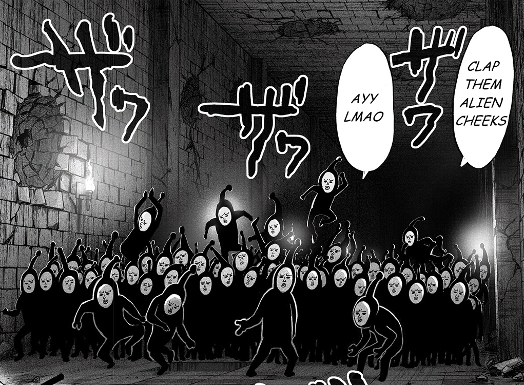 Weebs bum rushing Area 51 be like