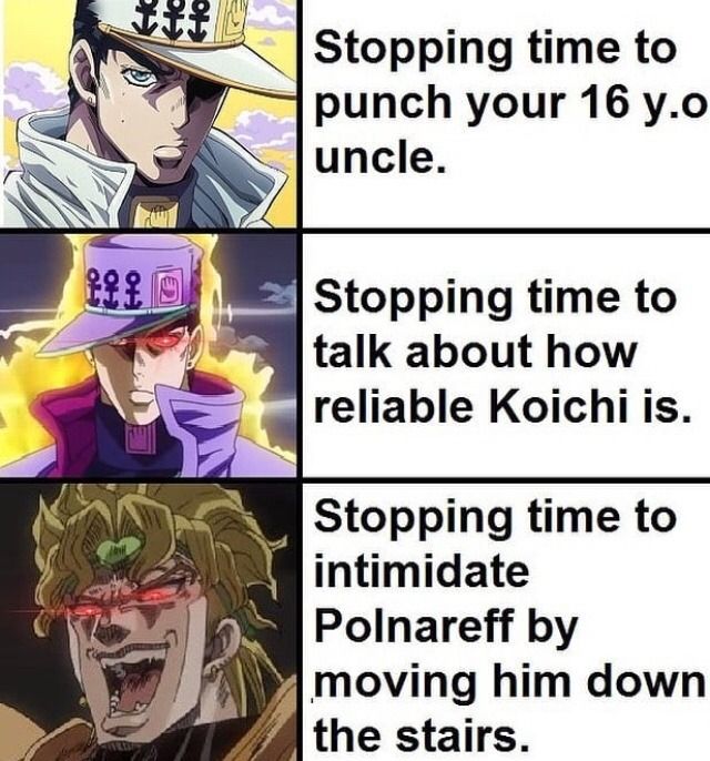 I'm Dio tbh