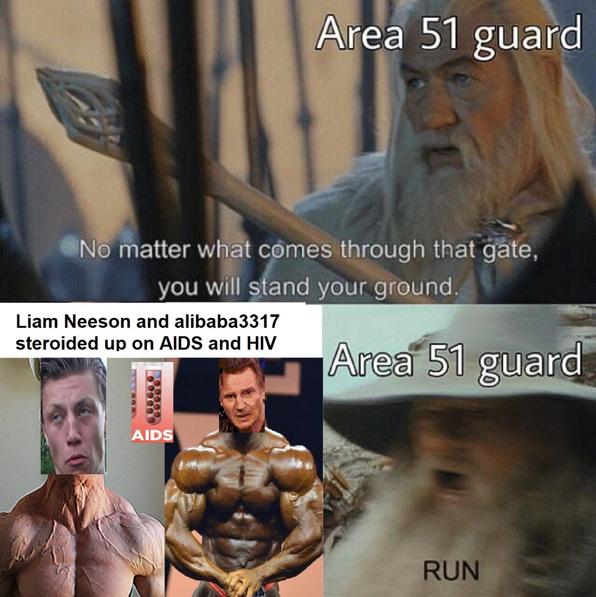 we want in on that alien ass clappin'