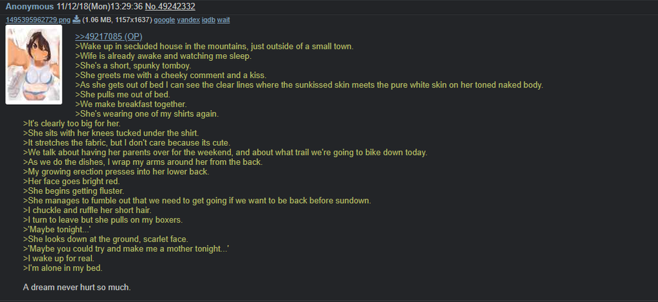 anon and his beautiful wife