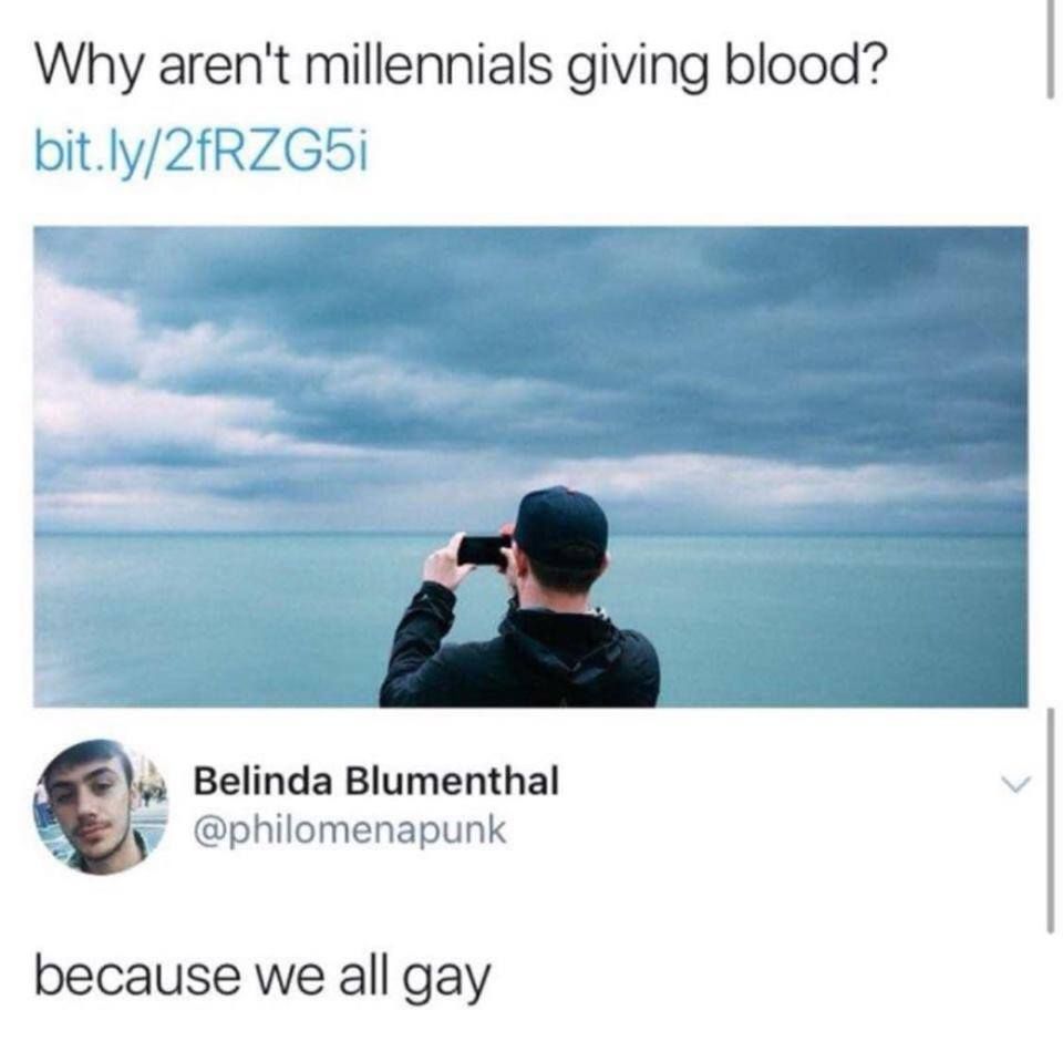 ALL OF YOU CANT DONATE