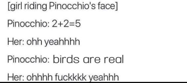 Pinocchio is woke