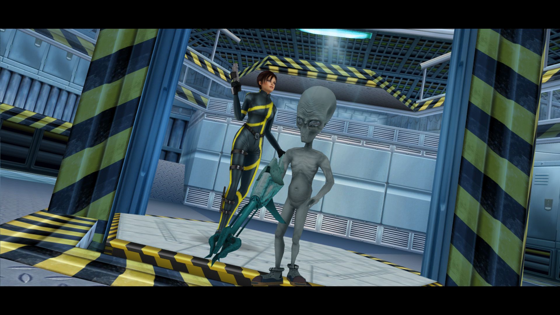 When me and the alien i released at A-51 descend for the Bioengineered catgirls