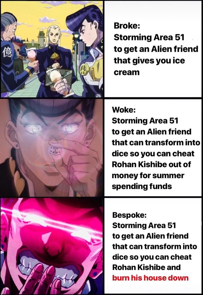 Careful there Josuke, that looks awfully close to a siren