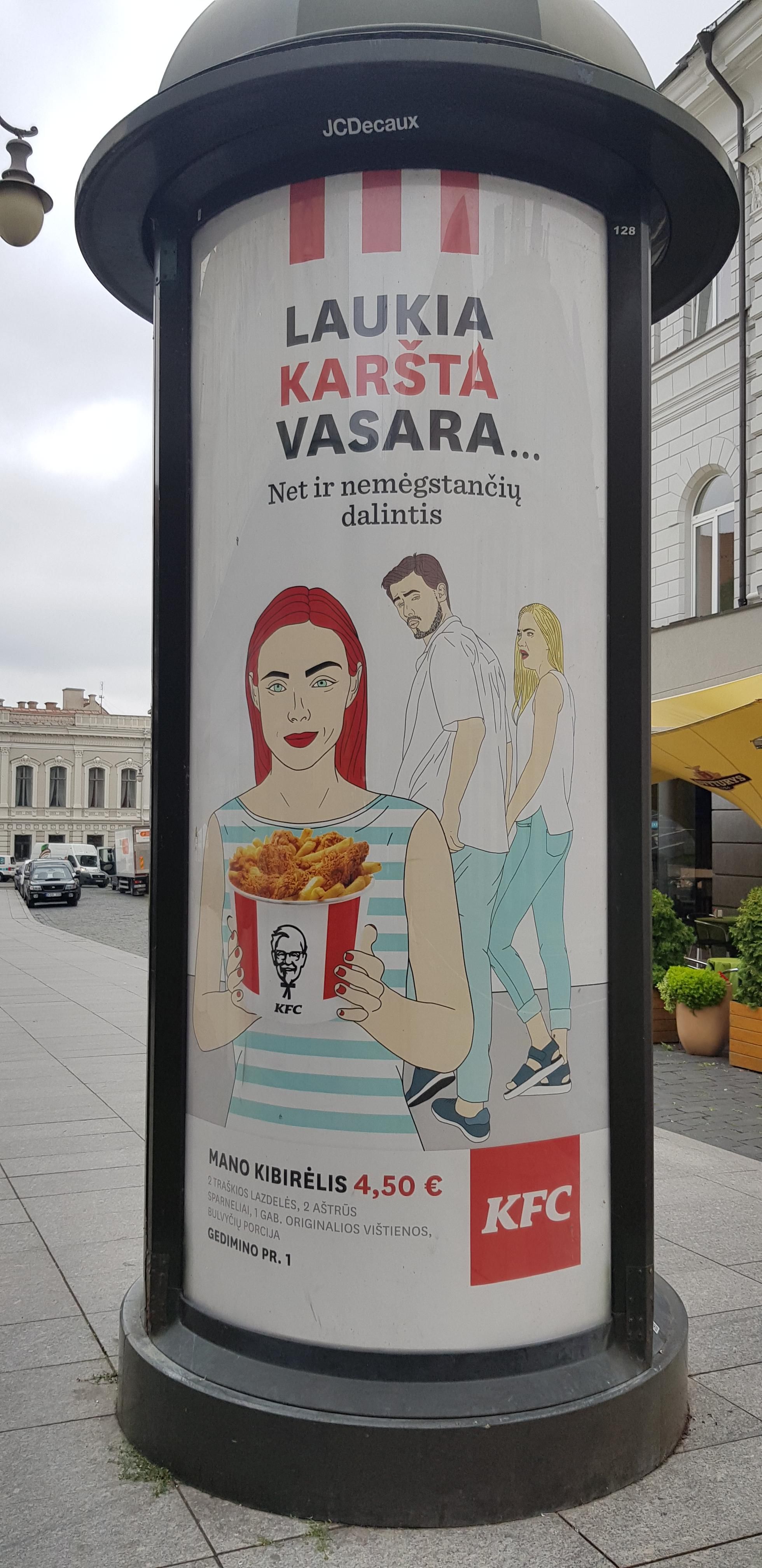 KFC Lithuania has the best marketing strategies